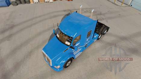 De la peau à Melton camion Kenworth T680 pour American Truck Simulator