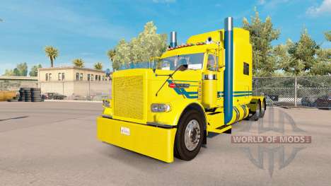 Série bleue de la peau pour le camion Peterbilt  pour American Truck Simulator