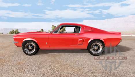 Ford Mustang Shelby GT500 für BeamNG Drive