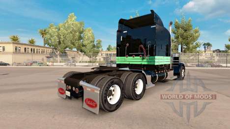 La peau de la Menthe Verte et Noir pour le camio pour American Truck Simulator