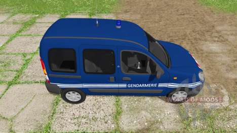 Renault Kangoo Gendarmerie für Farming Simulator 2017