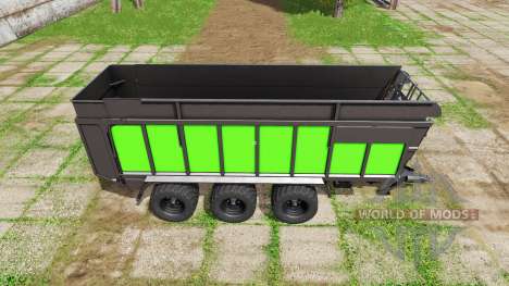 JOSKIN DRAKKAR 8600 black and green pour Farming Simulator 2017