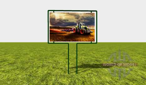 Advertising sign pour Farming Simulator 2017