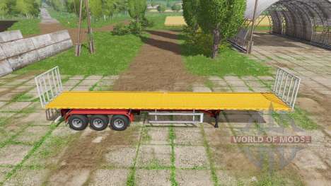 BsM bale semitrailer pour Farming Simulator 2017