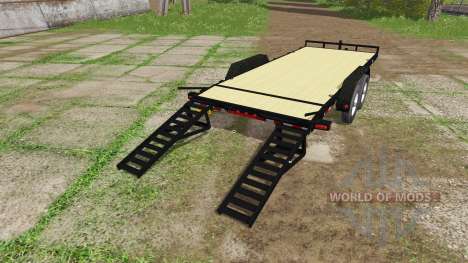 Platform trailer v1.1 pour Farming Simulator 2017