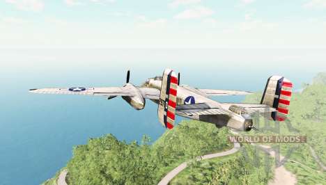 North American B-25 Mitchell v5.3.1 für BeamNG Drive