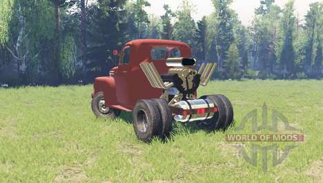 Ford F-6 1950 Stubby Bob pour Spin Tires