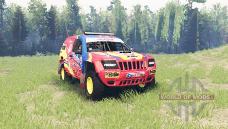 Jeep Grand Cherokee (WJ) Superwolf v1.01 pour Spin Tires