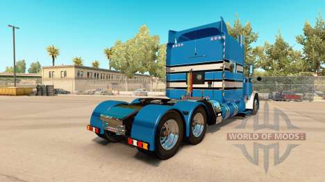 Skin GP 3 Benutzerdefinierte Peterbilt 389 Trakt für American Truck Simulator