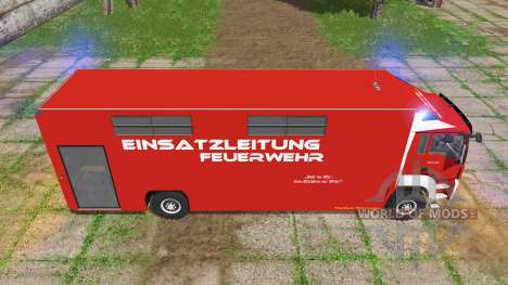 MAN TGS Feuerwehr-Einsatzleitung pour Farming Simulator 2017