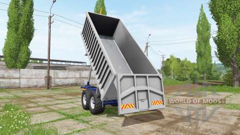 Aluminum trailer pour Farming Simulator 2017