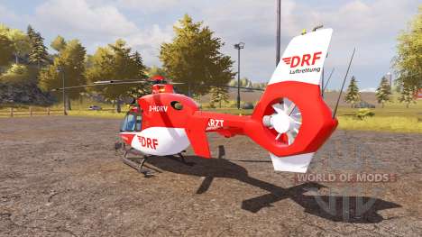 Eurocopter EC135 T2 DRF v2.0 für Farming Simulator 2013