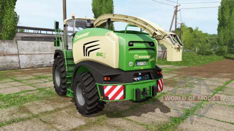 Krone BiG X 580 dynamic hoses pour Farming Simulator 2017