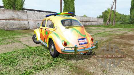 Volkswagen Beetle 1966 peace and love für Farming Simulator 2017
