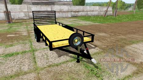 Platform trailer pour Farming Simulator 2017