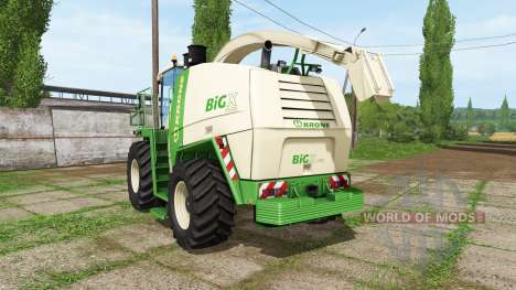 Krone BiG X 1100 special pour Farming Simulator 2017