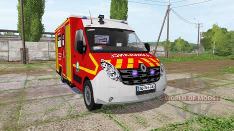 Renault Master Ambulance pour Farming Simulator 2017