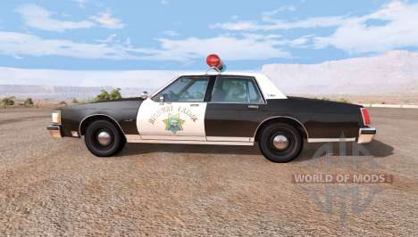Oldsmobile Delta 88 cop pack v1.5.1 für BeamNG Drive