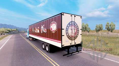 Indian Motorcycles box trailer für American Truck Simulator