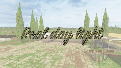 Real day light v1.1 pour Farming Simulator 2017