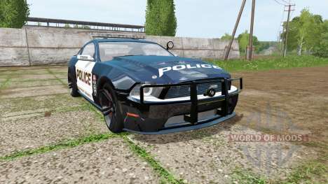 Ford Mustang Shelby GT Seacrest County Police für Farming Simulator 2017