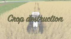 Crop destruction für Farming Simulator 2017