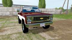 Chevrolet K5 Blazer 1973 pour Farming Simulator 2017