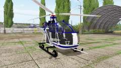Aerospatiale SE.313B Alouette II police für Farming Simulator 2017