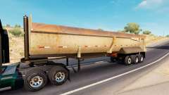 Rusty dumps trailer für American Truck Simulator