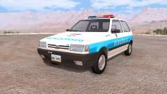 Fiat Uno hungarian police pour BeamNG Drive
