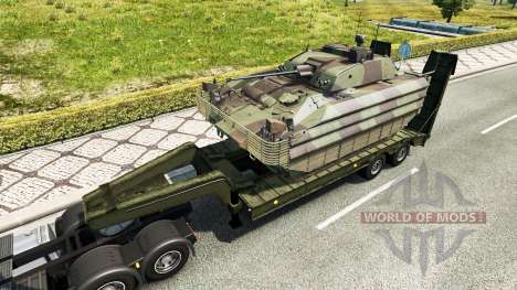 Military cargo pack v2.0 für Euro Truck Simulator 2