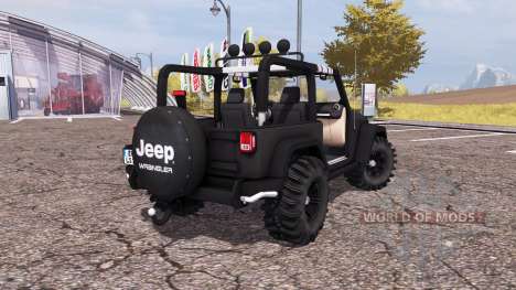 Jeep Wrangler (JK) v2.0 pour Farming Simulator 2013