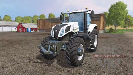 New Holland T8.435 white v1.1 pour Farming Simulator 2015
