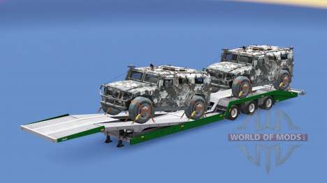 Military cargo pack v1.9 für Euro Truck Simulator 2