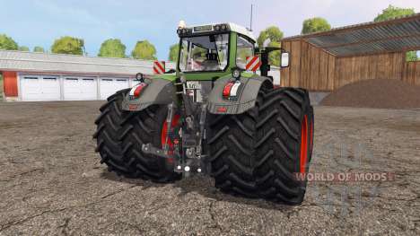 Fendt 828 Vario twin wheels pour Farming Simulator 2015