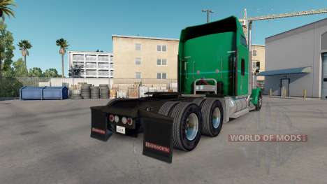 Haut Grüne Tonerde auf die LKW-Kenworth W900 für American Truck Simulator