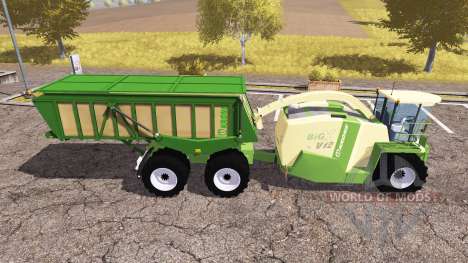 Krone BiG X 1100 cargo pour Farming Simulator 2013