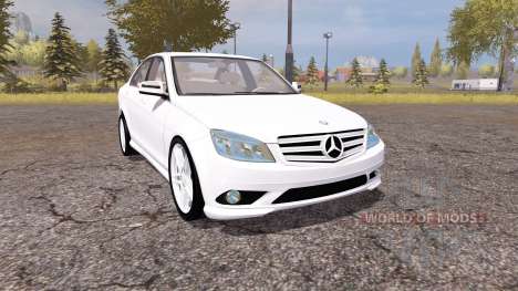 Mercedes-Benz C350 Sport (W204) pour Farming Simulator 2013