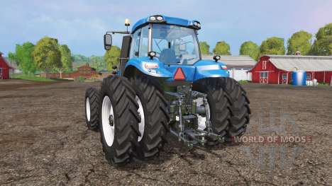 New Holland T8.320 twin wheels für Farming Simulator 2015