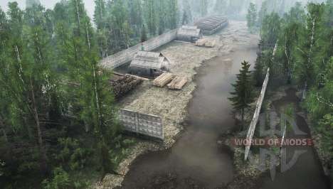Sibérien de la forêt 2 v1.1 pour Spintires MudRunner