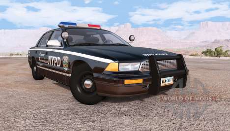 Gavril Grand Marshall NYPD v3.0 für BeamNG Drive