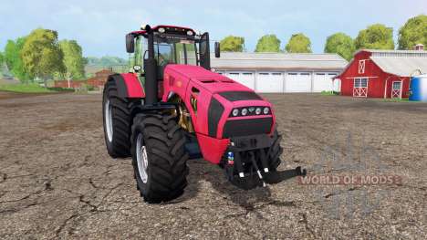 La biélorussie 4522 pour Farming Simulator 2015