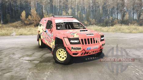 Jeep Grand Cherokee (WJ) Superwolf v1.04 pour Spintires MudRunner