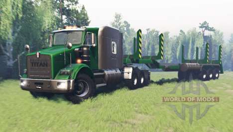 Kenworth T800 RS Titan pour Spin Tires