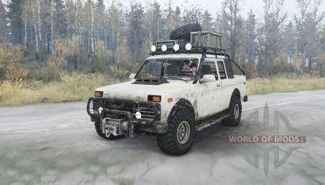 LADA Niva (2329) scout pour Spintires MudRunner