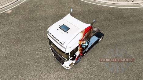 Haut-Iron man für Zugmaschine Scania R-Serie für Euro Truck Simulator 2