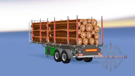 Small log trailer für Euro Truck Simulator 2