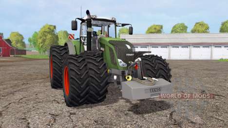 Fendt 828 Vario twin wheels pour Farming Simulator 2015