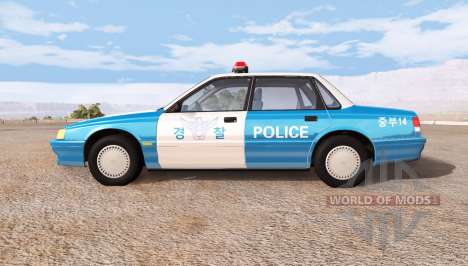 Ibishu Pessima south korean police für BeamNG Drive