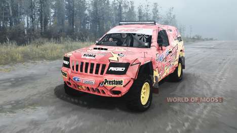 Jeep Grand Cherokee (WJ) Superwolf v1.04 pour Spintires MudRunner